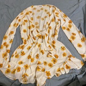 Adorable floral romper